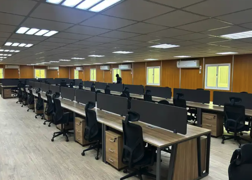 مودرن وحدة العمل مكتب مشتركة بارتيشن محطة العمل موظفين كرسي