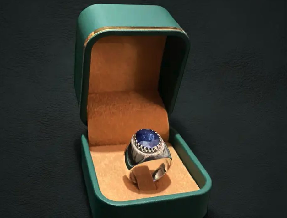 خواتم فضة عيار 925 رجالية ب احجار