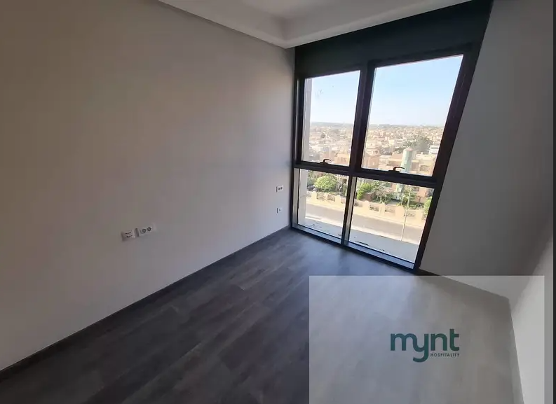 شقة نصف تشطيب غرفتين للإيجار في زد ويست الشيخ زايد | MYNT Hospitality