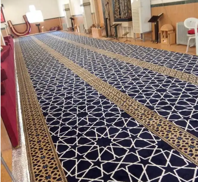 فرش مسجد ومدات صلاة وعشب زراعي وفنيل وفرش غرف بيت