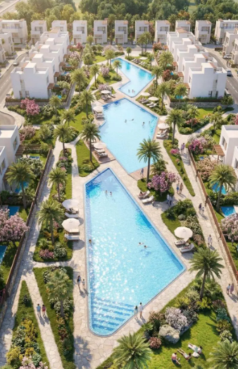 قسط 13 سنة وامتلك فيلا بسعر تنافسي في كمبوند park valley في زايد الجديدة بالقرب من مول اركان