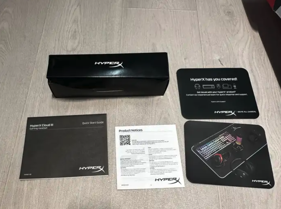للبيع سماعة هايبر إكس كلاود 3 جديدة (HyperX Cloud III)