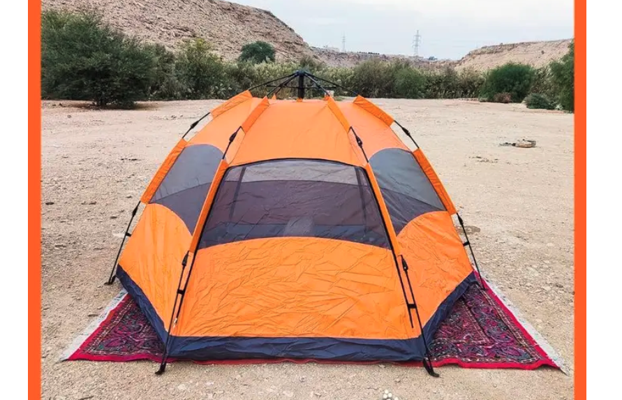 خيمة سداسيه من الخيام الكبيره شحن مجاني