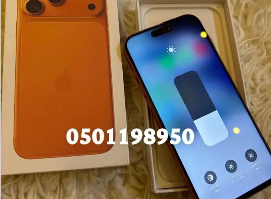 عرض ايفون 17 برو ماكس درجه اولى افضل نوعيه 850 ريال فقط