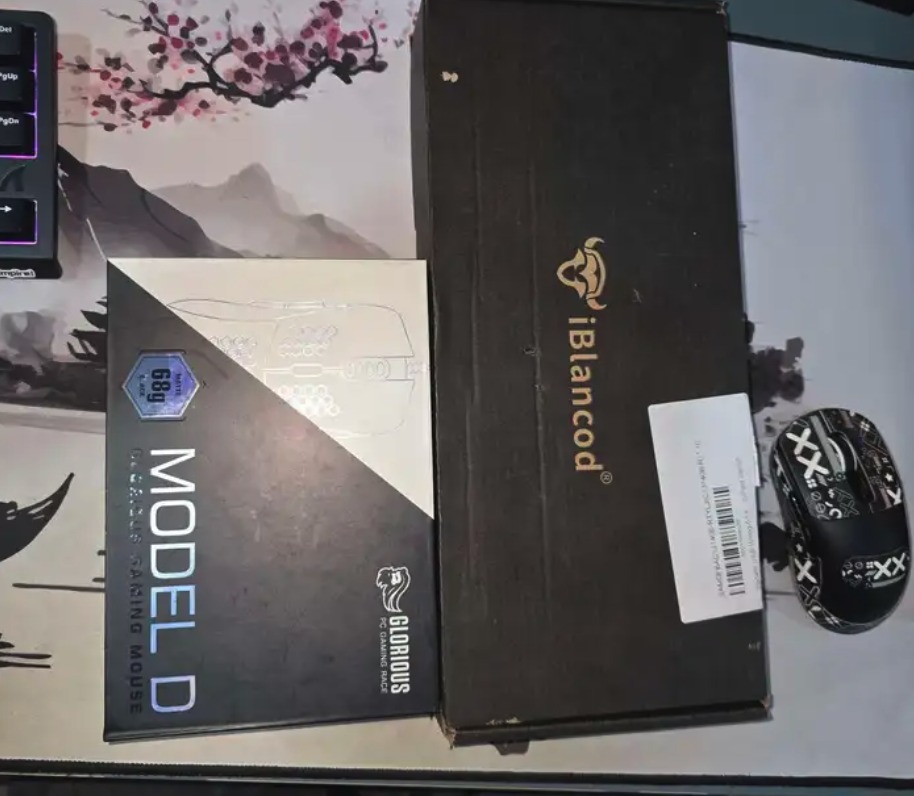 كيبورد iBlancod ماوس Glorious Model D