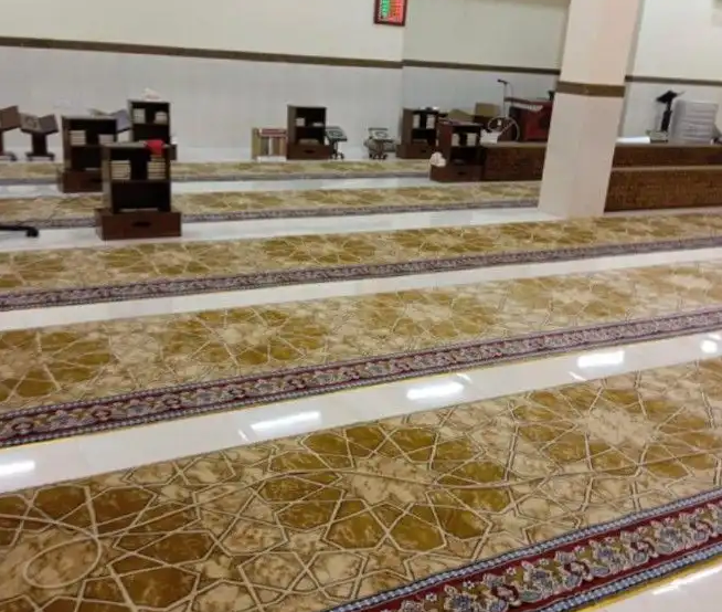 فرش مسجد ومدات صلاة وعشب زراعي وفنيل وفرش غرف بيت
