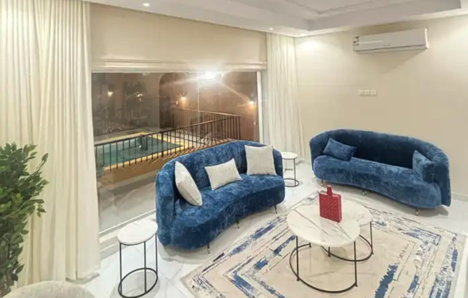 استراحة قسمين للايجار اليومي 499