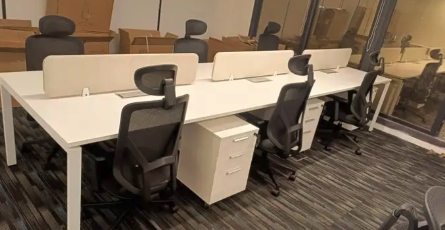 مودرن وحدة العمل مكتب مشتركة بارتيشن محطة العمل موظفين كرسي