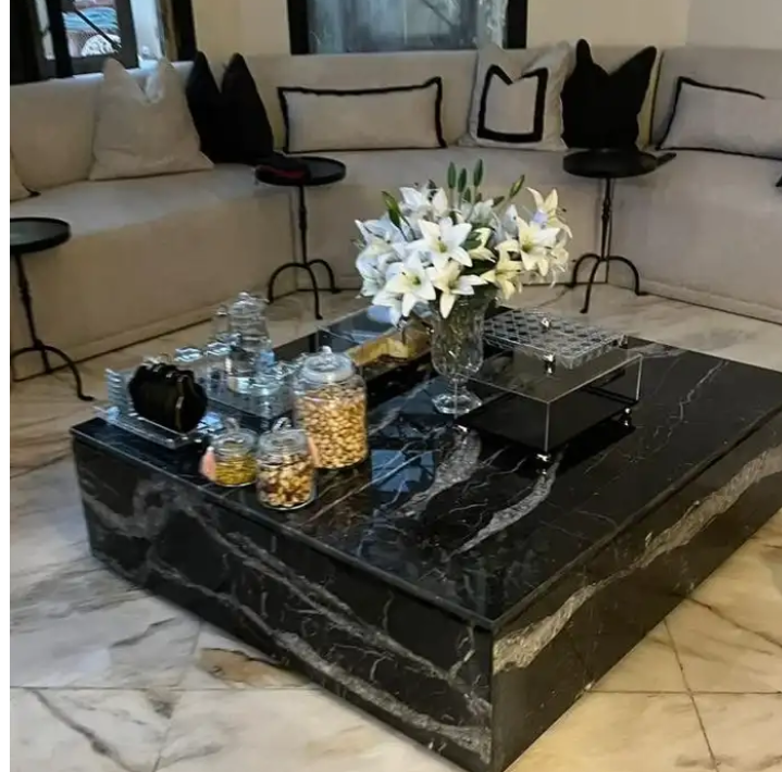 نفصيل طاولات رخام وطاولات ديكور فايبر جلاس