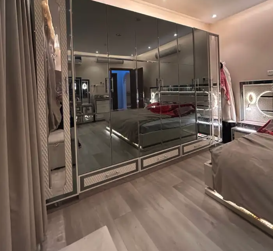 غرفة نوم كامله 8 قطع