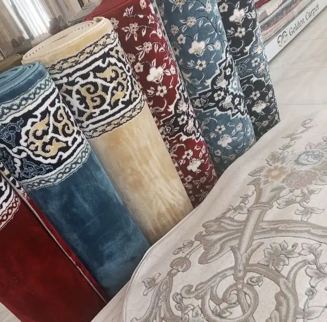 فرش مسجد ومدات صلاة وعشب زراعي وفنيل وفرش غرف بيت