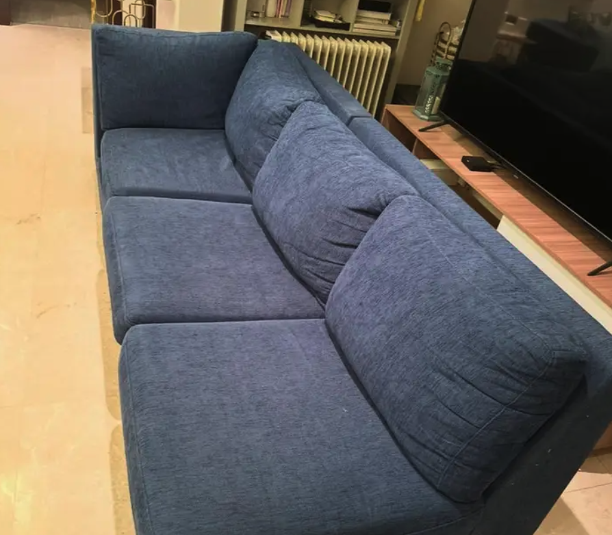 كنب كحلي مستخدم من هوم سنتر