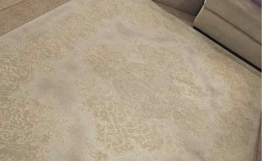 كنبة و سجادة 3 2 متر و طاولة و طاولة تلفزيون إيكيا