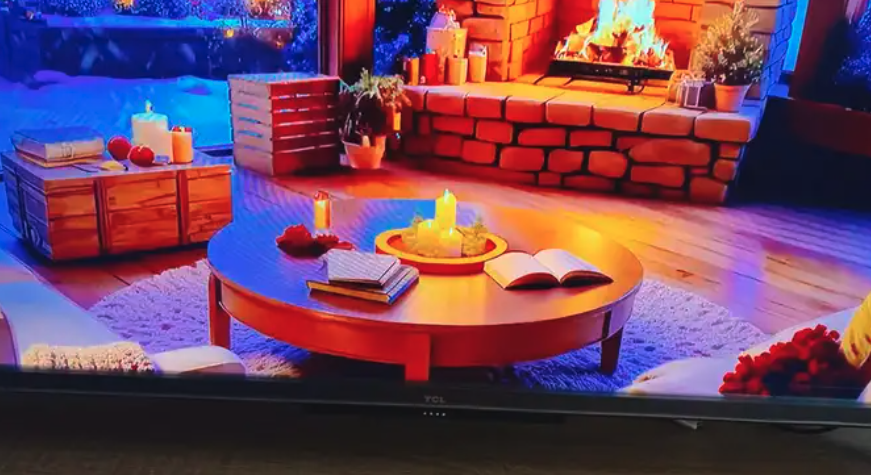 ثلاجة و شاشة وظهر سرير