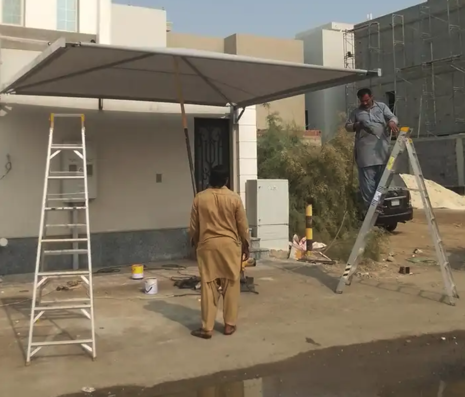 مظلات وسواتر