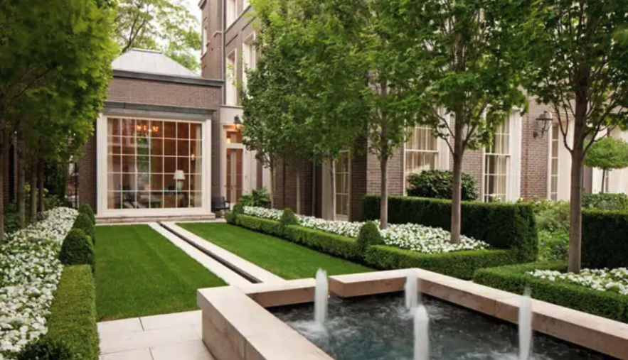 تصميم واجهات مخططات لاند سكيب