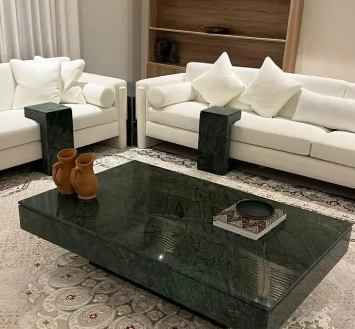 نفصيل طاولات رخام وطاولات ديكور فايبر جلاس