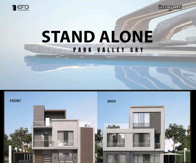 قسط 13 سنة وامتلك فيلا بسعر تنافسي في كمبوند park valley في زايد الجديدة بالقرب من مول اركان