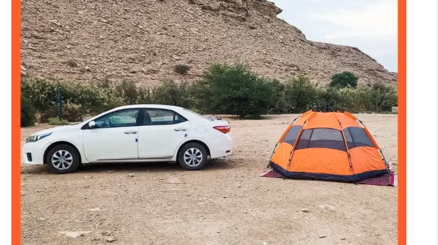 خيمة سداسيه من الخيام الكبيره شحن مجاني