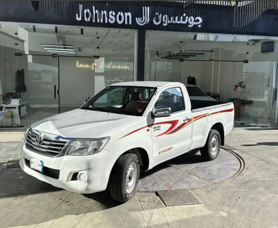 هايلكس غماره 2014 Gl ممشى 143 مبيعات وزارة المياه بابها