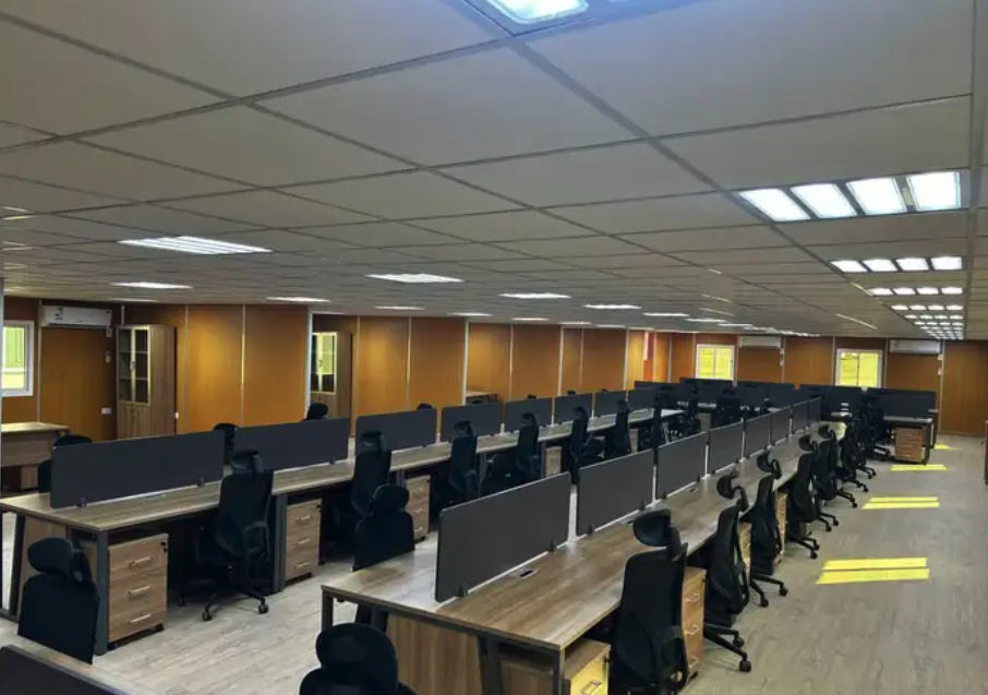 مودرن وحدة العمل مكتب مشتركة بارتيشن محطة العمل موظفين كرسي