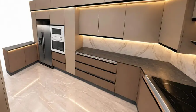 تصميم مطابخ 3D مودرن
