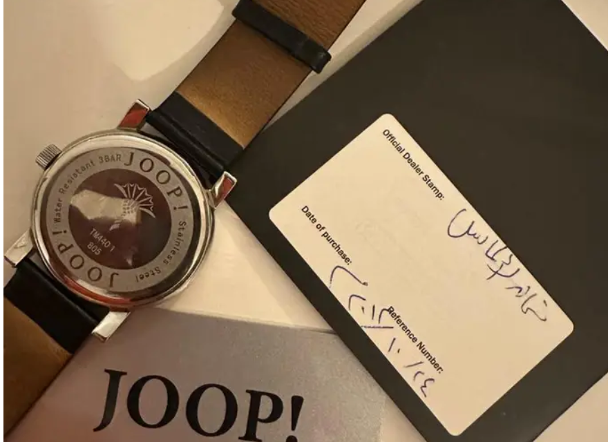 ساعة ألماس JOOP ضمان الشايع