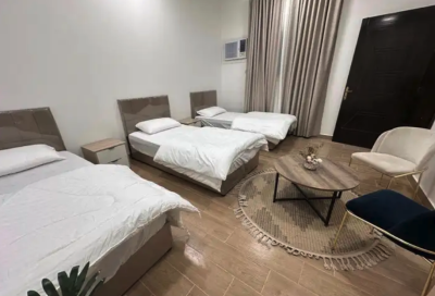 شقة مفروشة جديدة غرفتين للايجار اليومي