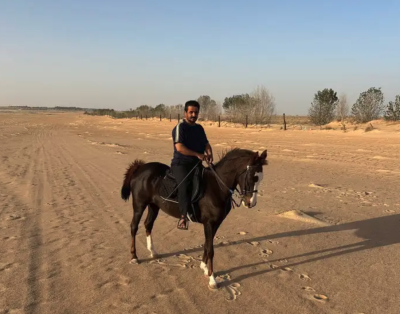 فرس شعبيه تحتها مهره