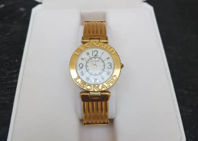 ساعة ليونارد رجالية (Leonard) سويسرية أصلية - مخزنة وكالة