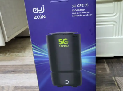 مودم زين منزلي 5G CPE E5 نظيف جداً بحالة الوكالة للبيع
