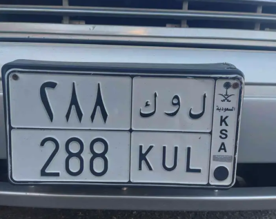 لوحة مميزة 3 ارقام