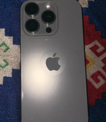 جوال ايفون 16 برو تيتانيوم طبيعي بطاريه 100 256 قيقا