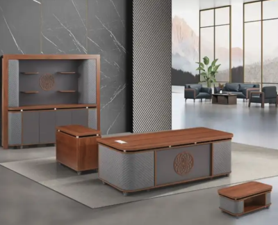 مودرن فخم مكتب طقم مدير و مكاتب ادارية و كنب جلد فخم