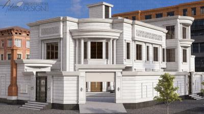 عرض تصميم واجهات ثلاثي الابعاد حجر بويه رخام مودرن حجازي 3D