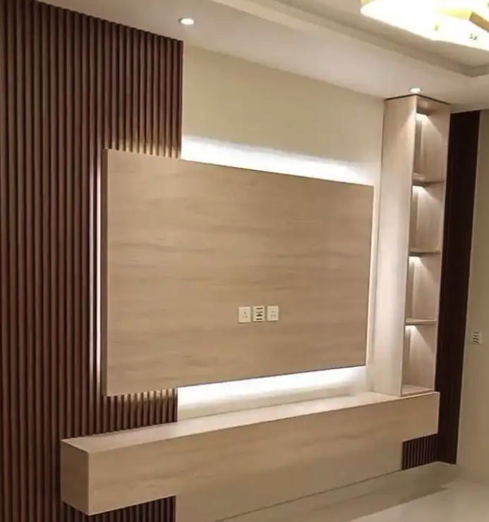 ديكورات حديثه بديل شيبورد ديكور شاشه