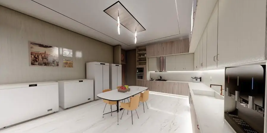 تصميم مطاعم ومطابخ 3d